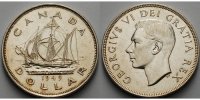 Kanada 1 $ Cabot/Schiff, -Archivbild- -