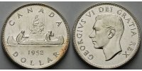 Kanada 1 $ Georg VI/Kanu -