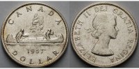 Kanada 1 $ Eliz.II/Kanu -