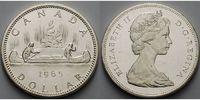 Kanada 1 $ Kanu, Archivbild -