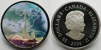 Kanada Fernsehturm in Toronto, Kinegramm in Farbe, inkl. Etui & Zertifikat & Schuber 20 $ 2006  b>PP /b>