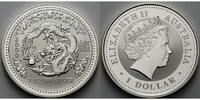 Australien 1 $ Jahr des Drachen / Chines.Tierkreiszeichen -