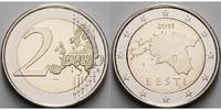 Estland 2 Euro Kursmünze, 2 Euro, -