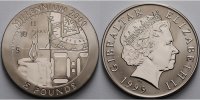 Gibraltar 5 Pounds Millennium 2000, Christliche Jahrtausendwende -