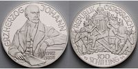 Österreich 100 Schilling Erzherzog Johann 1848 inkl. Etui & Zertifikat & Schuber <b>-Archivbild-</b> -