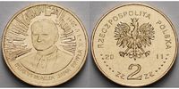 Polen 2 Zlotych Seligsprechung Papst Johannes Paul II. am 01.05.11 -