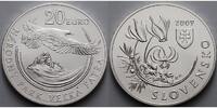 Slowakei 20 Euro Nationalpark Velka Fatra - Natur- und Landschaftsschutz, mit originaler Kapsel, -