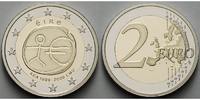 Irland 2 Euro 10 Jahre Europäische Wirtschafts- u. Währungsunion -