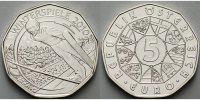 Österreich 5 Euro Winterspiele 2010 in Vancouver -Skispringen- -