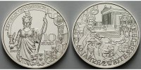Österreich 60 Jahre Zweite Republik 10 Euro 2005 vz