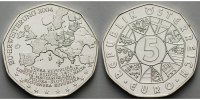 Österreich 5 Euro EU-Erweiterung / Europaprogramm -