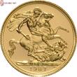 G.BRITAIN PROOF GOLD Set 1987 Queen Elizabeth II GOLD PROOF Set 12500 sets issued FB
