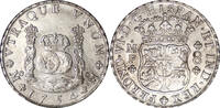 Mexico 8 Reales Mexico 1754-Mo MF Ferdinando VI Silver Pillar 8 Reales NGC MS-62 -