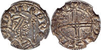 Great Britain Penny Great Britain /England Edward the Confessor (1042-1066) Silver Penny NGC MS-62 -