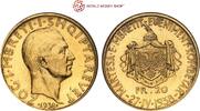 ALBANIA 20F Marriage of King Zog to Countess Geraldine Apponyi,April 27,1938 Prooflike field -