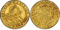 GERMANY ERFURT SWEDISH OCCUPATION Ducat Gustav II Adolf (1611-1632) Swedish Occupation of Erfurt RARE -