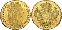 Brazil Maria I. 1786-1805. GOLD 6400 Reis (Peça) 1794 R, Rio de Janeiro Mint -