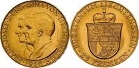 Liechtenstein 50 Franken Franz Josef II GOLD 50 Fr One year Issue NGC MS-62 -