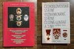 Czechoslovakia Books Three reference books on Czechoslovak Awards, Badges, Medals. Almost Unused -
