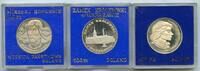 Poland P.R. 100 Zl 1973-1975-1976 Three Commemorative coins in original ... 86,36 EUR  + 43,66 EUR frais d'envoi