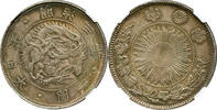 JAPAN YEN M3(1870) Matshuhito Yr.3(1870) Type I NGC MS 62 734,09 EUR  + 43,66 EUR frais d'envoi