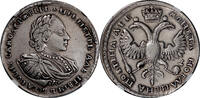 Russia 1/2 Rouble Russia 1720 Peter I Silver 1/2 Rouble (Poltina) NGC VF DTLS RARE!! -