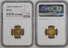 RUSSIA 5 Roubles 1903 AP Nicholas II Choice Brilliant Uncirculated Gold NGC MS 66