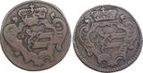 Italian States - county of Gorizia (lot) Soldo 1763 , 1767 Maria Teresa VF-EF