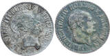German states - Prussia - lot 1/2 silbergroschen 1839 - 1860