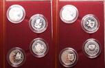 Portugal (set) 100 escudos 1989-1990 Descobrimentos Portugueses - II Proof