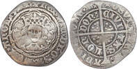England - London 1/2 Groat 1422-1430 Henry VI - ANNULET ISSUE VF