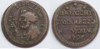 Papal States - SAN SEVERINO 2-1/2 Baiocchi 1797 Pius VI VF