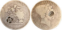 Great Britain Crown Countermarked - colonial? -