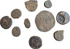 Georgia - kingdom of Georgia and region - lot Falls and others Demetrius I - George IV - Demetrius II ? -