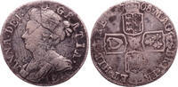 Great Britain Shilling Anna, Edinburgh' bust -