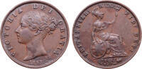 Great Britain half penny 1853 VF