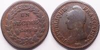 France Decime an 7 A (paris) (179891799 Republique Francaise s/s+ 37,95 EUR  + 5,45 EUR frais d'envoi