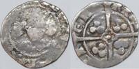 England - York penny 1327-1377 AD Edward III vg/vf-
