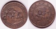 Canada - Countermarked one cent 1902 Edward VII VF