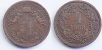 Hungary 4 Krajczar 1868 Franz Joseph I EF