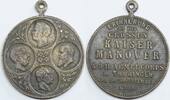 German States - Preußen medaille auf das grossen Kaisermanöver in Thüringen -