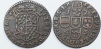 Luik (Liege) liard 1745 VF
