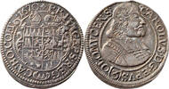 RDR - House of Habsburg - Olomouc 3 kreuzer Charles II Liechtenstein -
