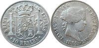 Spain - Madrid 10 reales 1864 Isabella II ss-ss+ 149,50 EUR  + 15,00 EUR frais d'envoi