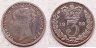 Great Britain 3 pence 1882 Victoria F