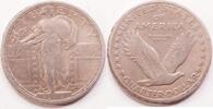 United States of America, Denver Quarter Dollar Type I, no stars below eagle -