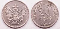 Montenegro 20 Para Nicholas I -