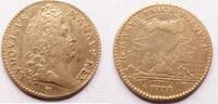 France jeton 17th century Louis XIV VF-