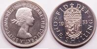 Great Britain shilling 1953 Elisabeth II Proof