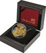 Niue 1$ 2025 1 oz Silver Coin Lunar Series - Year of the Snake - Gilded Black Proof